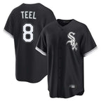 Chicago White Sox #8 Kyle Teel Player Black BFRAILEY Home Game Stitched Jerseys