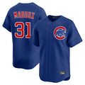 Chicago Cubs #31 Greg Maddux Player Royal BFRAILEY Limited Home Stitched Jerseys