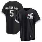 Chicago White Sox #5 Munetaka Murakami Player Black BFRAILEY Spring Training Game Stitched Jerseys