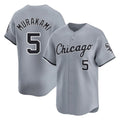 Chicago White Sox #5 Munetaka Murakami Player Gray BFRAILEY Road Limited Home Stitched Jerseys