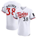 Minnesota Twins #38 Matt Wallner Player White BFRAILEYHome Limited Elite Stitched Jerseys