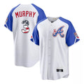 Atlanta Braves #3 Dale Murphy Player White BFRAILEY USA 250 Fourth Of July City Connect Home Game Stitched Jerseys