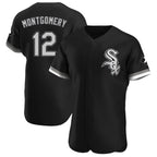 Chicago White Sox #12 Colson Montgomery Player Black BFRAILEY Limited Elite Home Stitched Jerseys