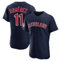 Cleveland Guardians #11 Jose Ramirez Player Navy BFRAILEY Limited Elite Home Stitched Jerseys
