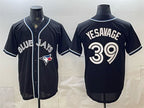 Toronto Blue Jays #39 Trey Yesavage 2026 Fashion Replica Black BFRAILEY Out Stitched Jersey